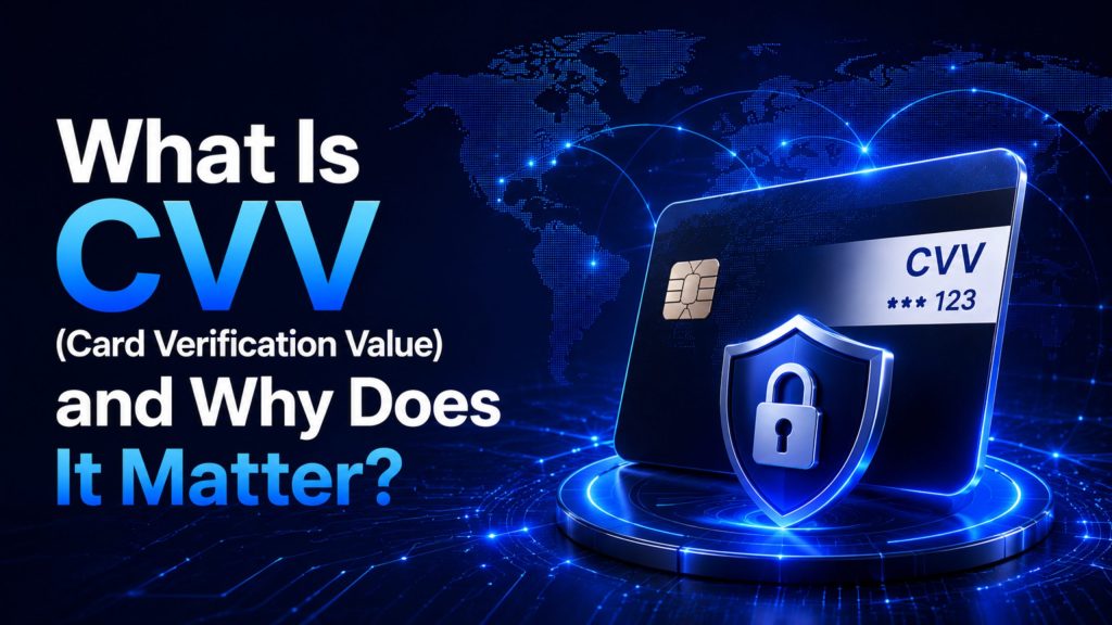 CVV (Card Verification Value) protecting online payments from fraud