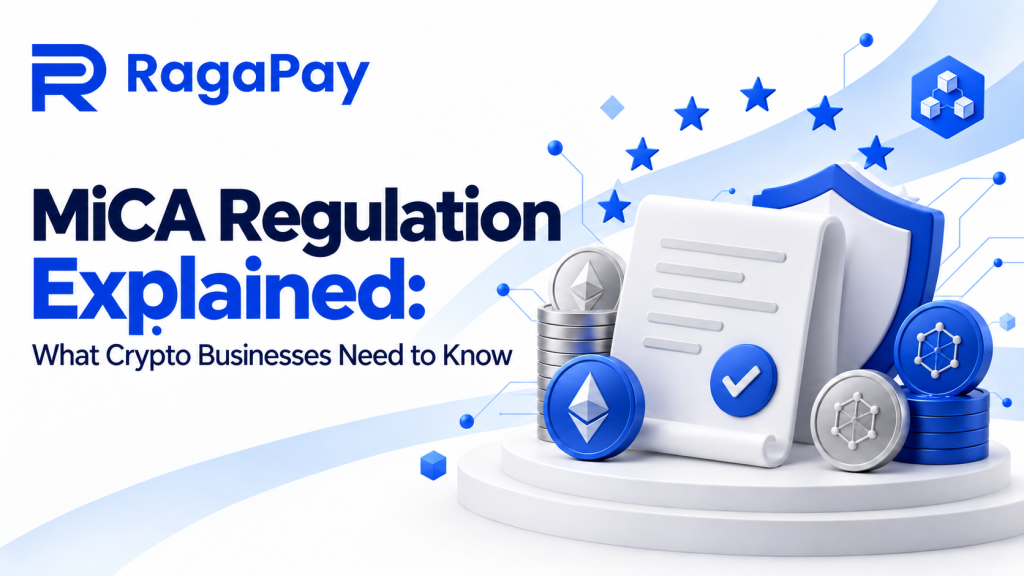 Crypto business reviewing MiCA regulation and EU compliance requirements.
